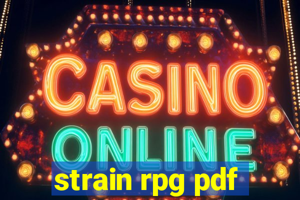 strain rpg pdf